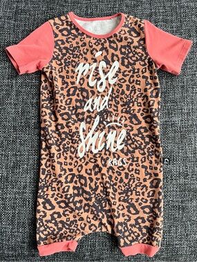 Rags Short Rise and Shine Short Romper Size 3/4